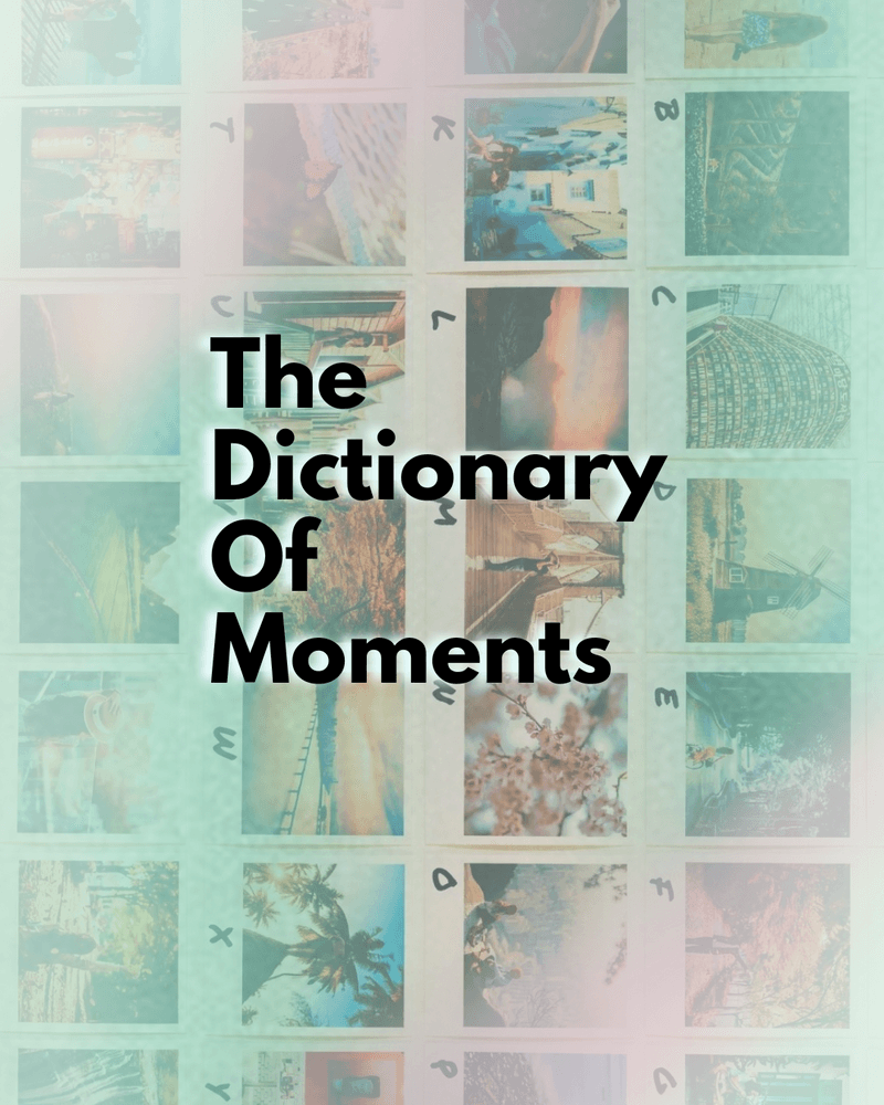 DEFROST 2026: Dictionary of Moments